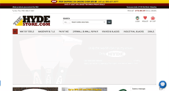 Desktop Screenshot of hydestore.com
